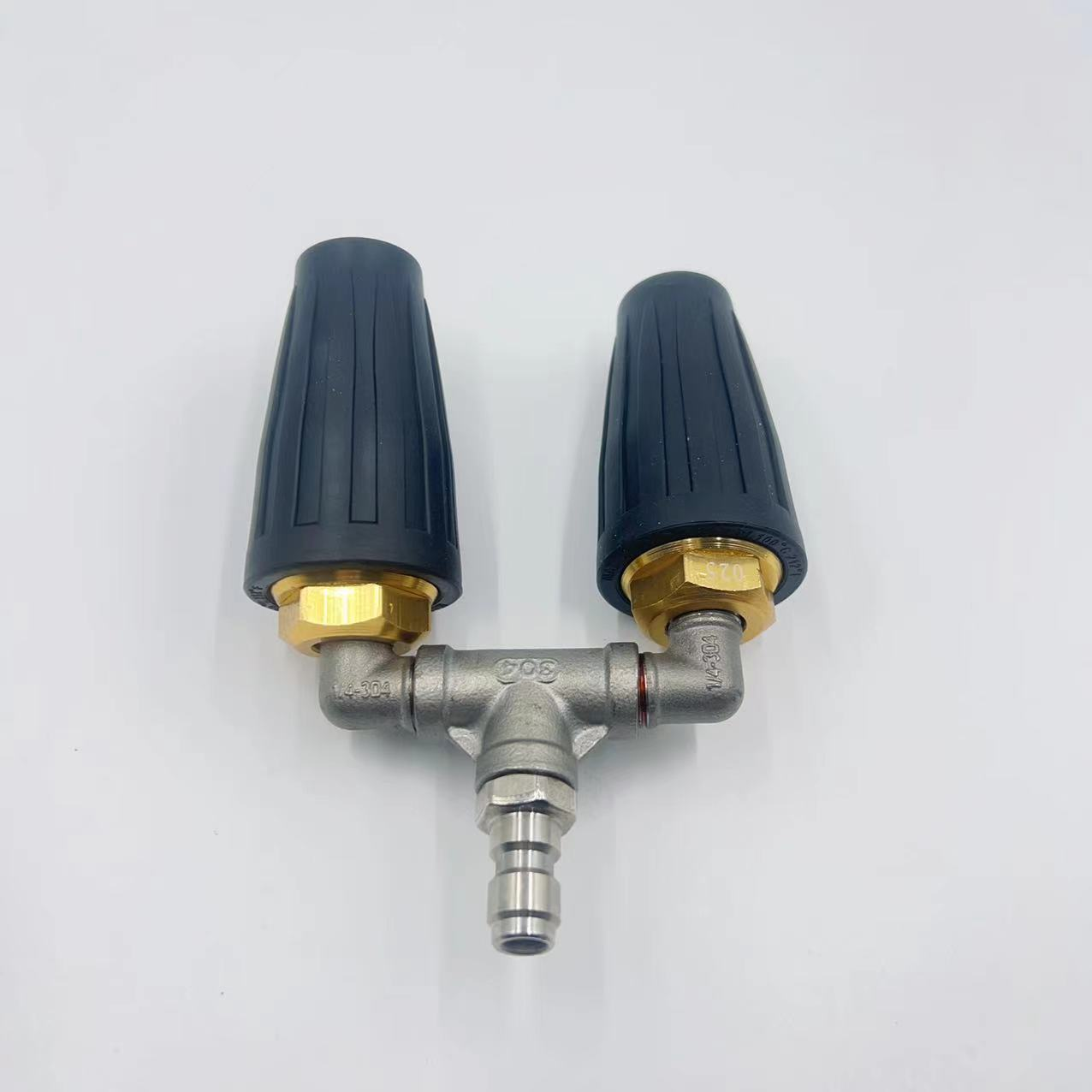 Dual-Turbo Nozzle for High-Pressure Washers