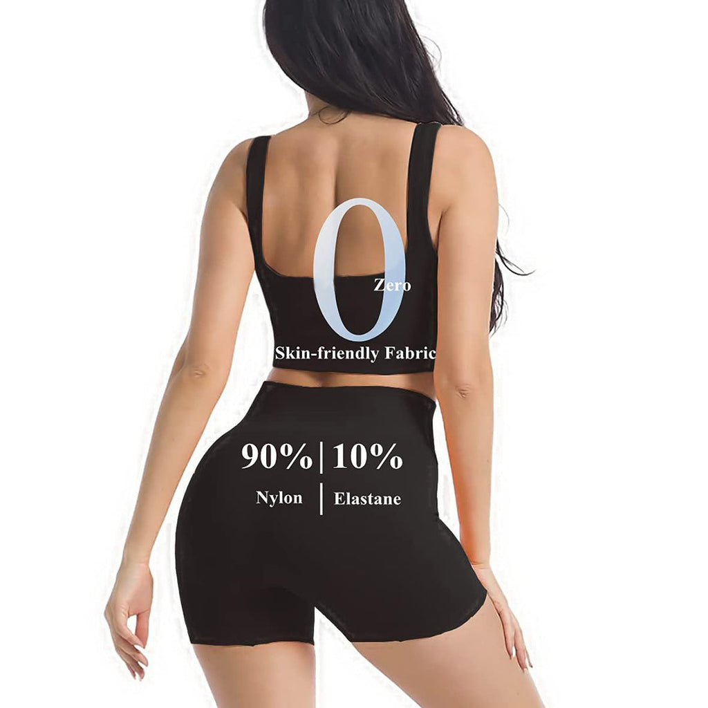 High Waist Running Shorts + Yoga Crop Top Sets(BUY 2 FREE SHIPPING)