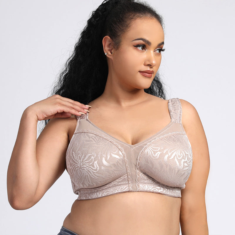 Boutique Embroidered No Underwire Bra
