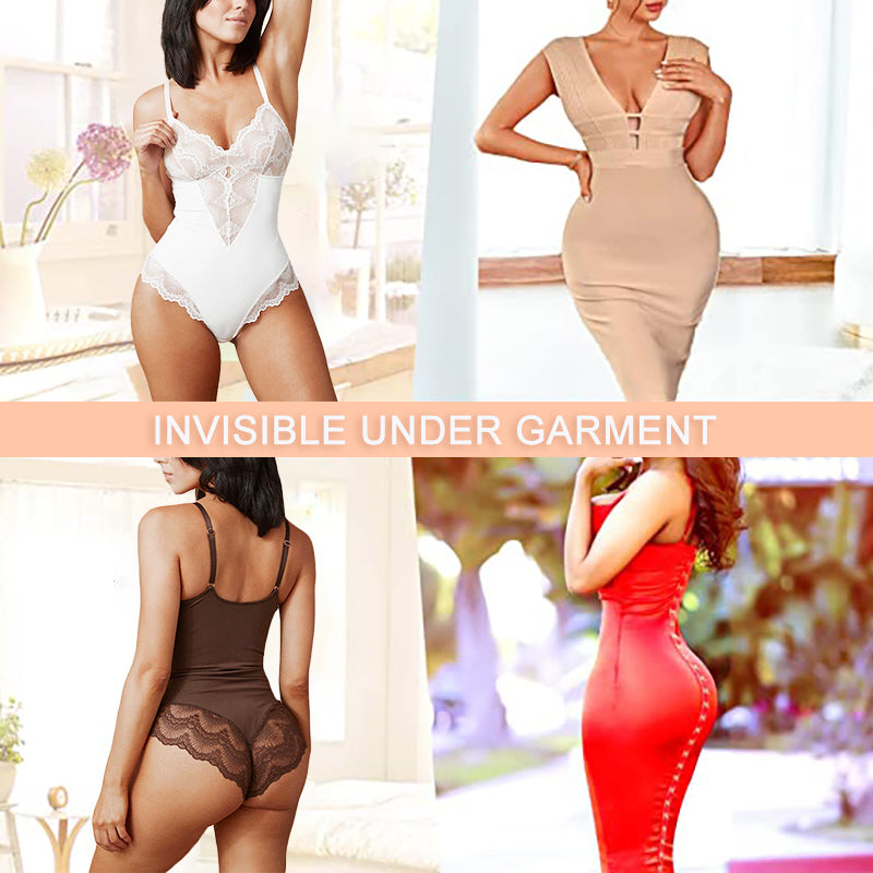 🔥BUY 1 GET 1 FREE🔥Sexy Lace Tummy Control Bodysuit