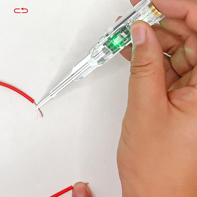 Intelligent color light voltage test pen