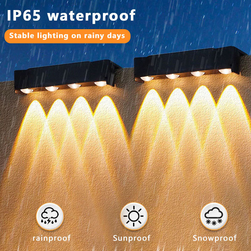 Outdoor Waterproof Solar Deck Lights