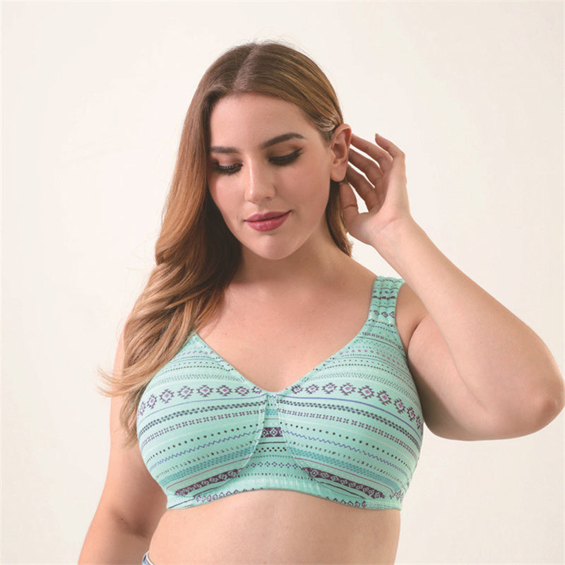 Wide Strap Stress Relief Full Cup Bra