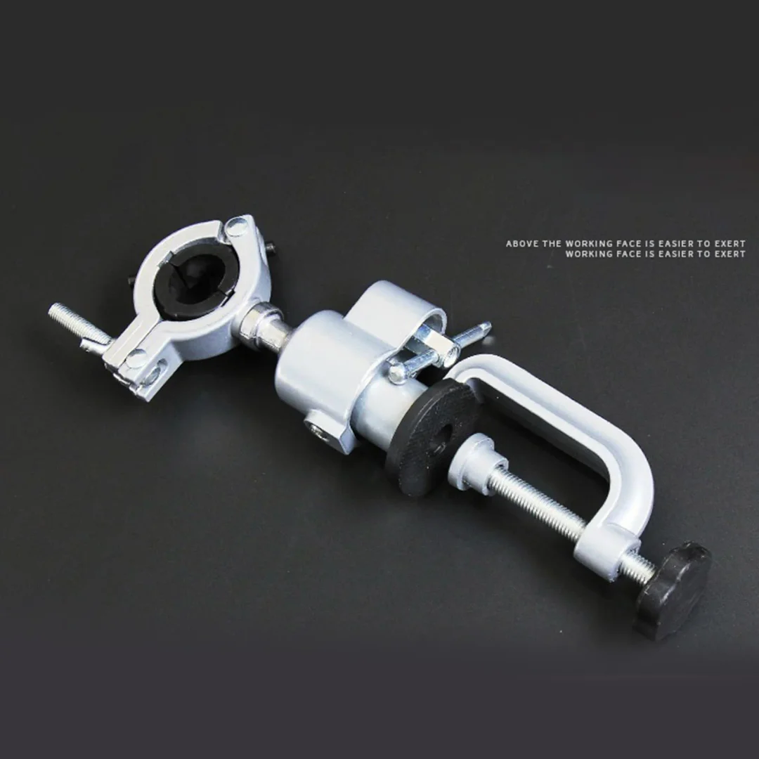 Electric grinder, electric drill universal rotating fixed bracket