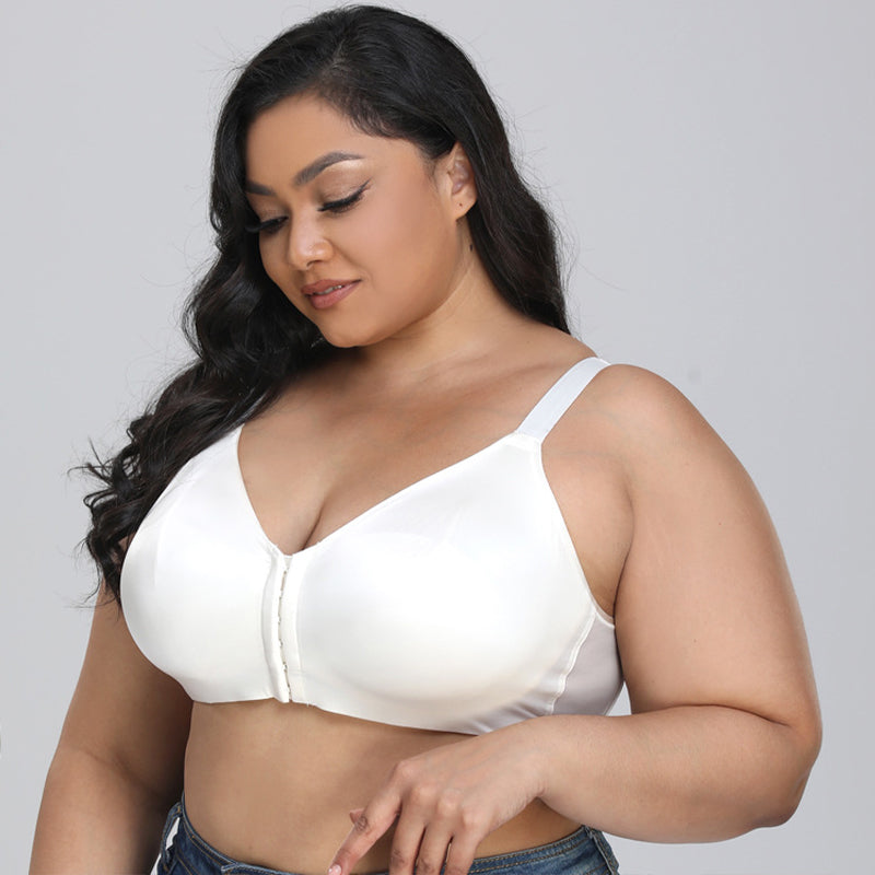 Ice Silk Ultra Thin Front Button Bra