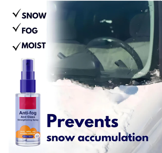 Long-lasting Anti-Fog Spray for Windshield