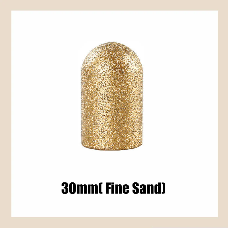 Vacuum brazed circular grinding head abrasive