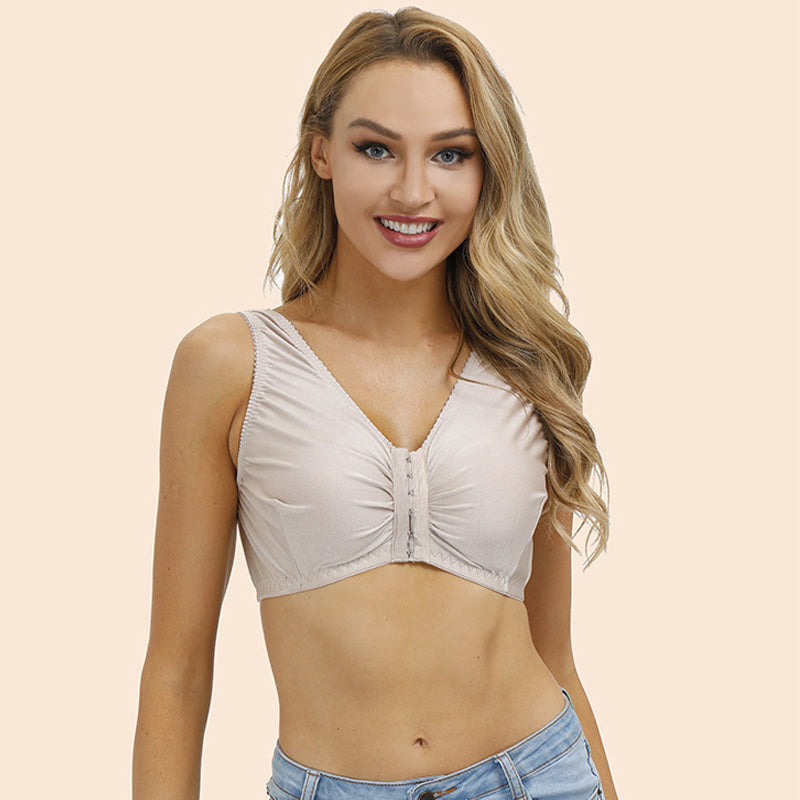 Comfort Front Buckle Wireless Bra