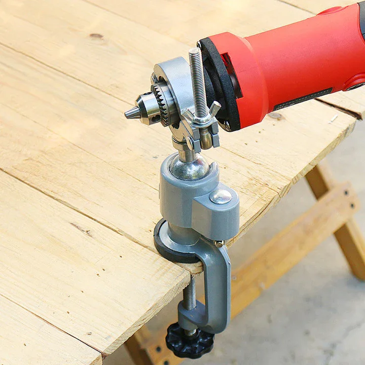 Electric grinder, electric drill universal rotating fixed bracket