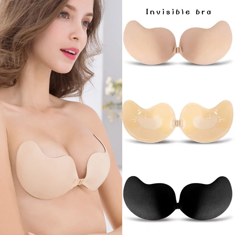 Strapless Sticky Invisible Silicone Bra