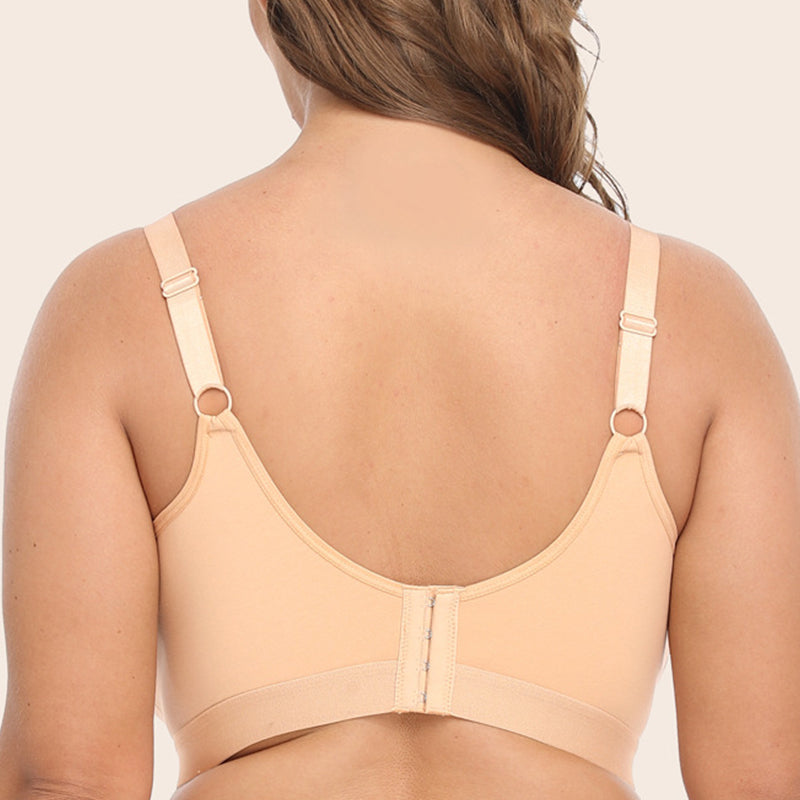 Ultra Thin No Underwire Plus Size Bra