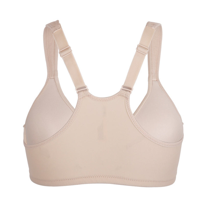 Plus Size Front Button Bra