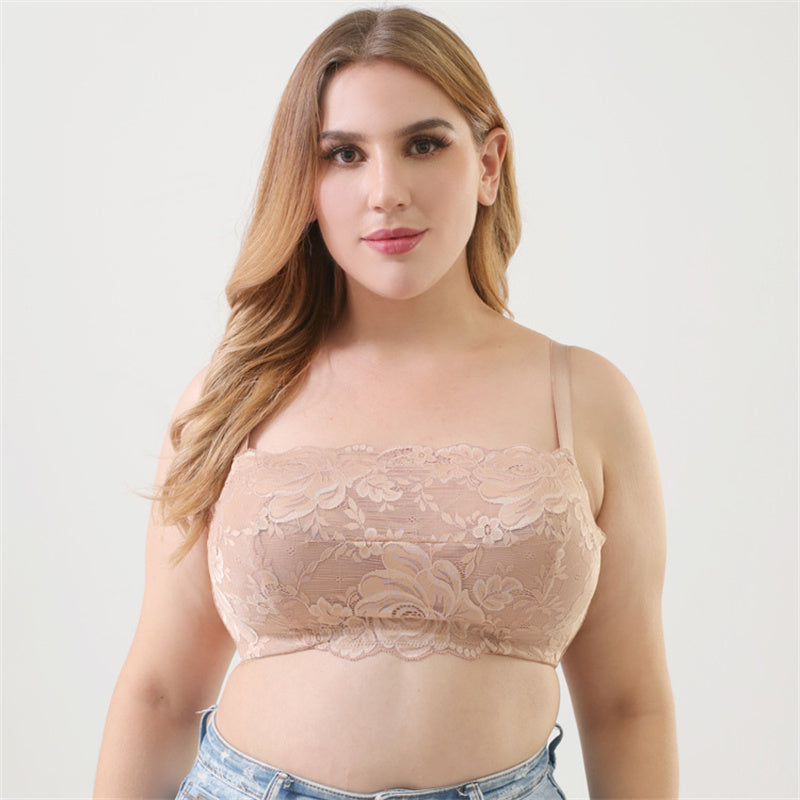 Tube Top Thin Lace Bra