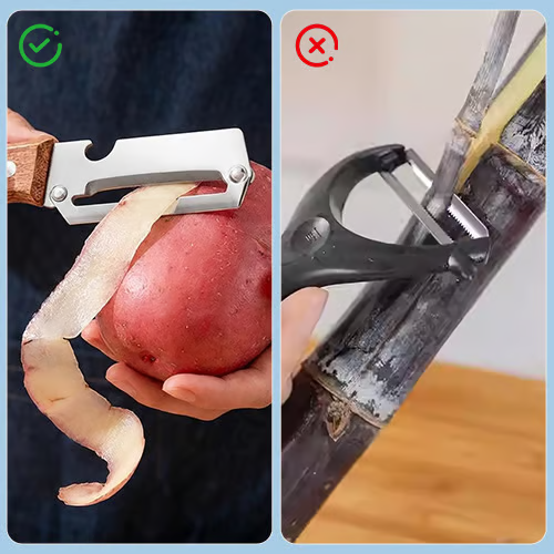Kitchen Multi-Function Stainless Steel Thickened Fruit Peeler Knife