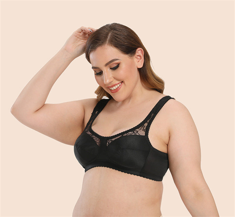 Lace Wide Strap Ultra Thin Bra
