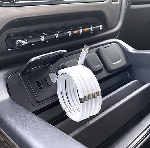 Portable fast charging cable magnetic suction