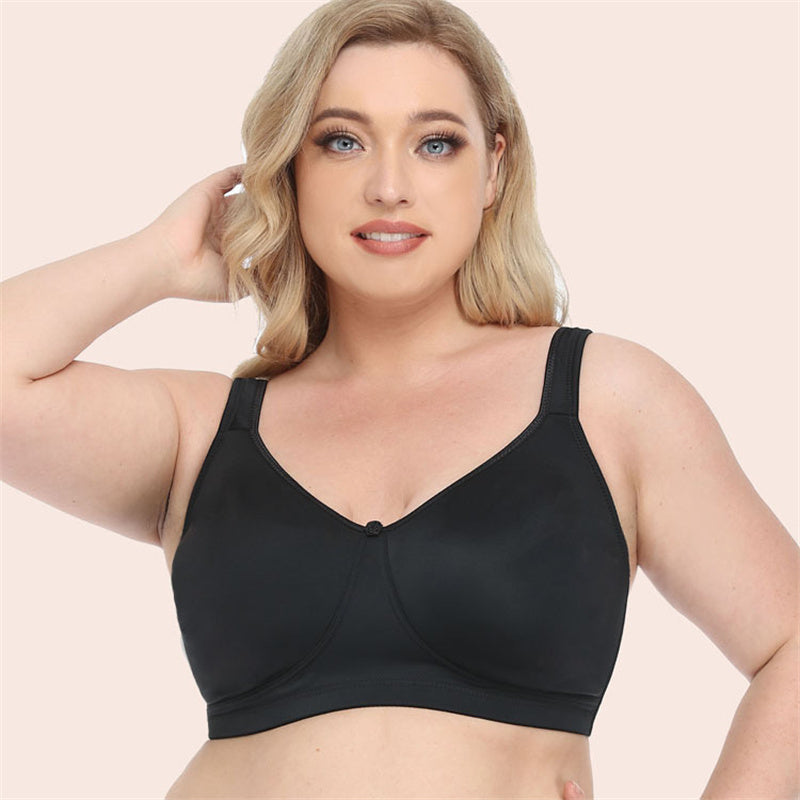 Full Cup Plus Size Glossy Bra