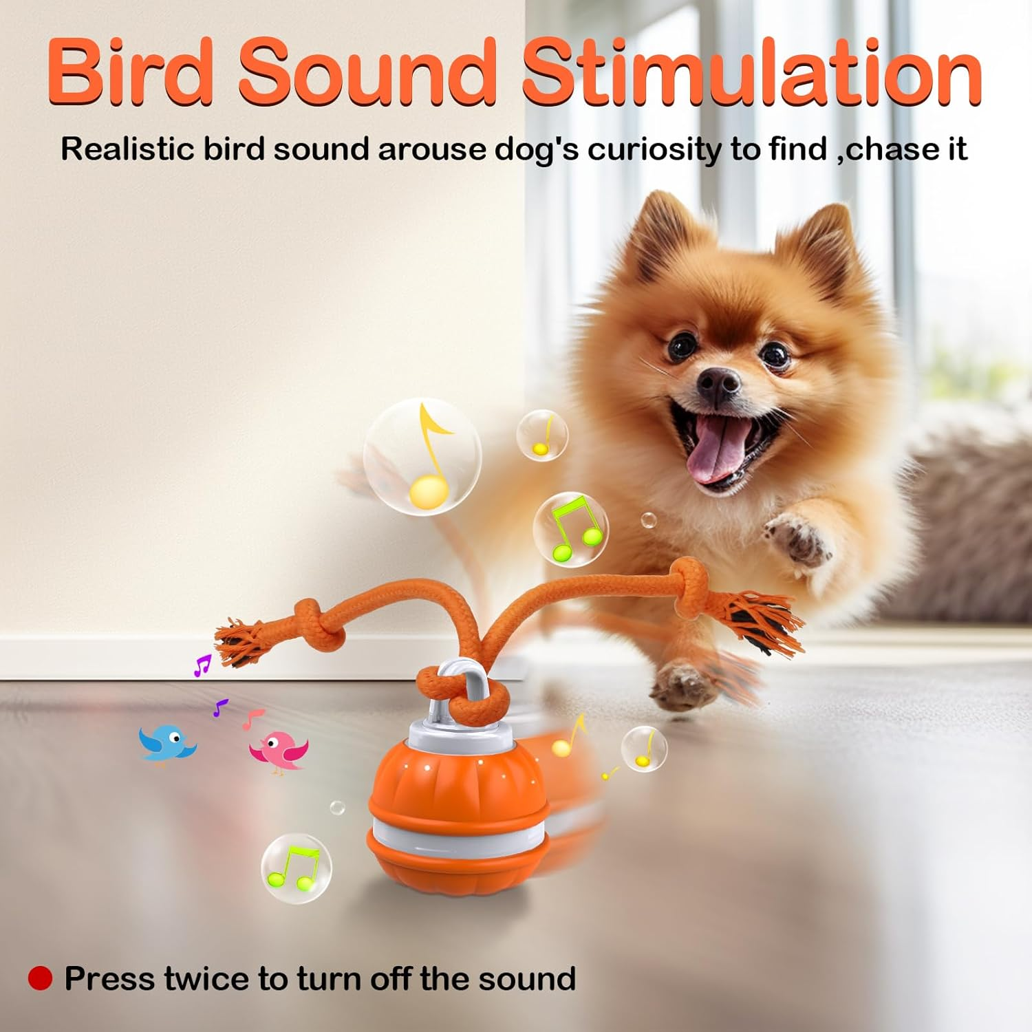 Interactive Smart Rolling Pet Ball
