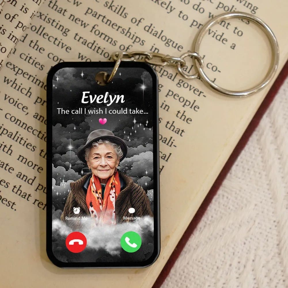 Personalized acrylic keychain