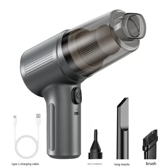 🔥 Wireless handheld car vacuum cleaner