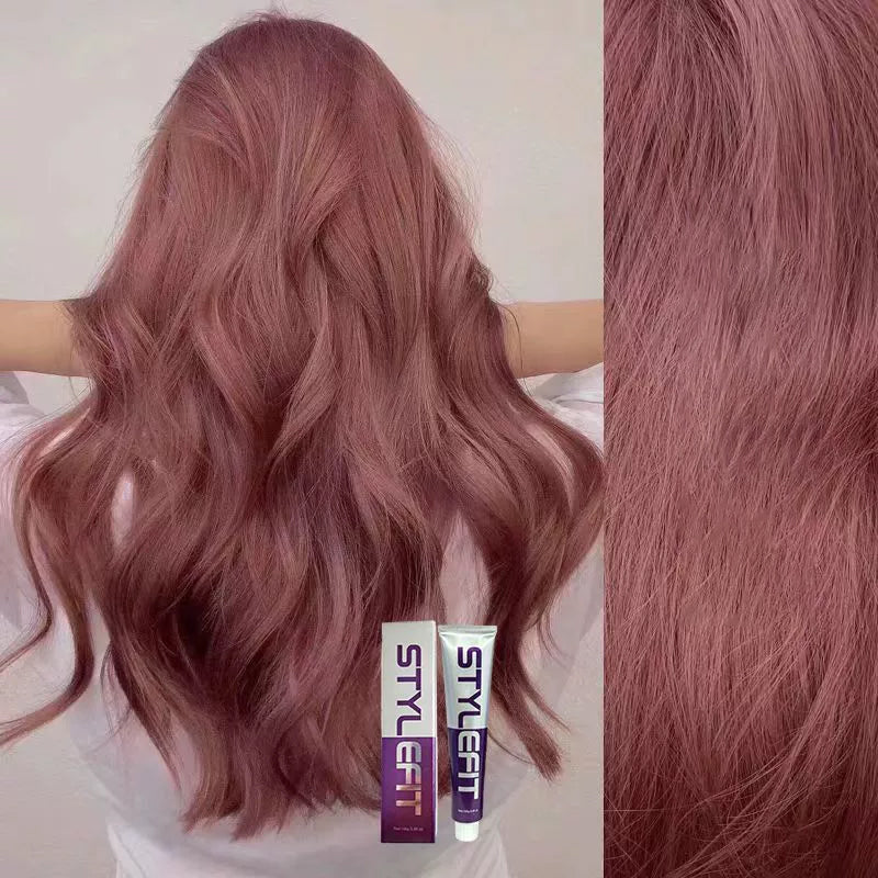 New popular colors of ammonia-free hair dye