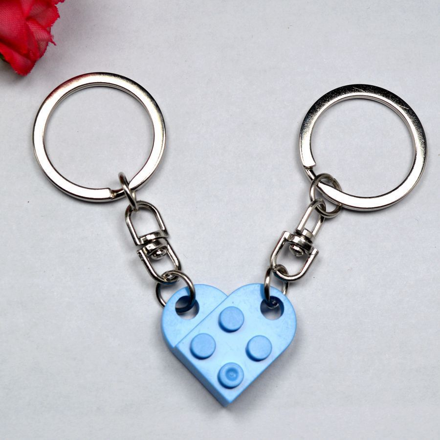 Heart key ring (set of 2)