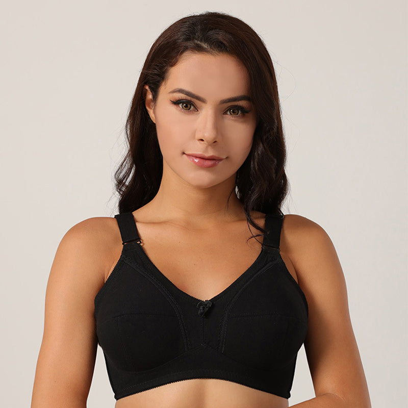 Double Layer 40 Count Roving Cotton Bra