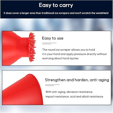 Car glass snow scraper snow remover