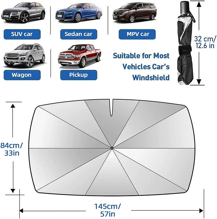 🔥SUMMER HOT SALE 50% OFF🔥 CAR SUNSHADE WINDSCREEN UMBRELLA