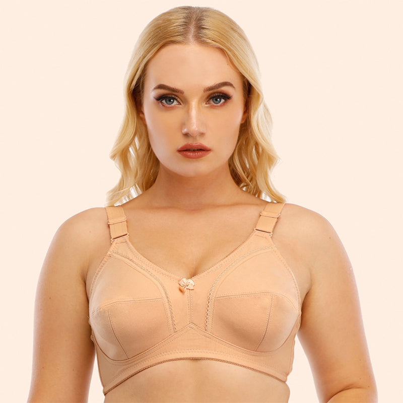 Double Layer 40 Count Roving Cotton Bra