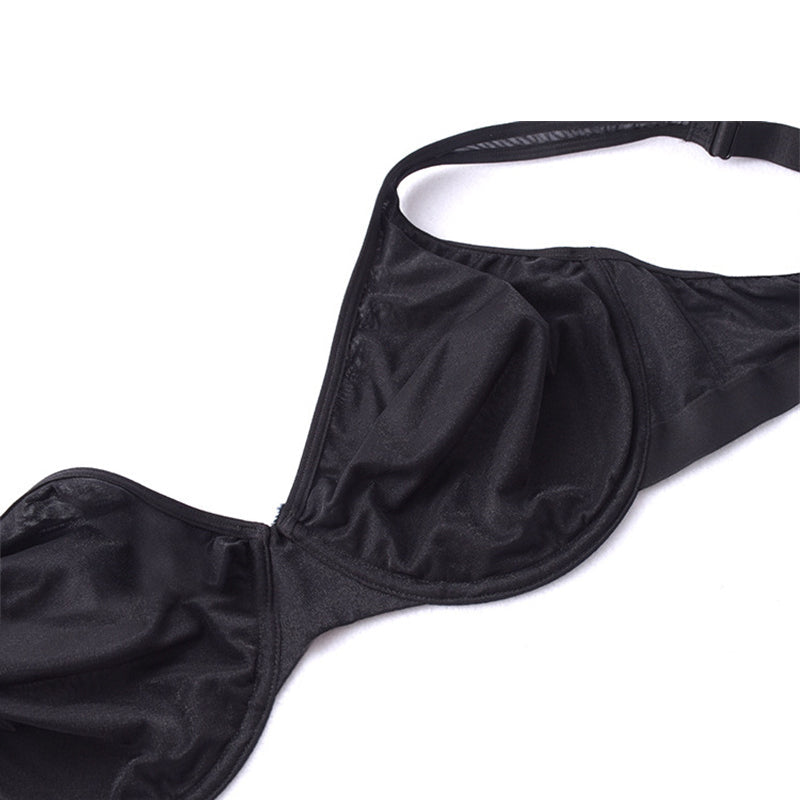 Solid Ultra Thin Plus Size Bra