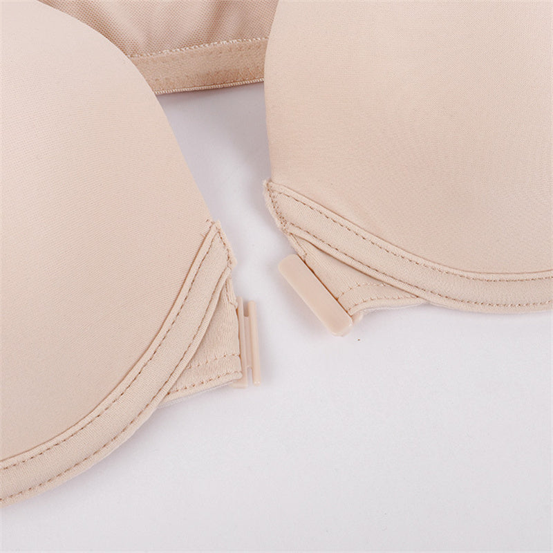 Plus Size Front Button Bra