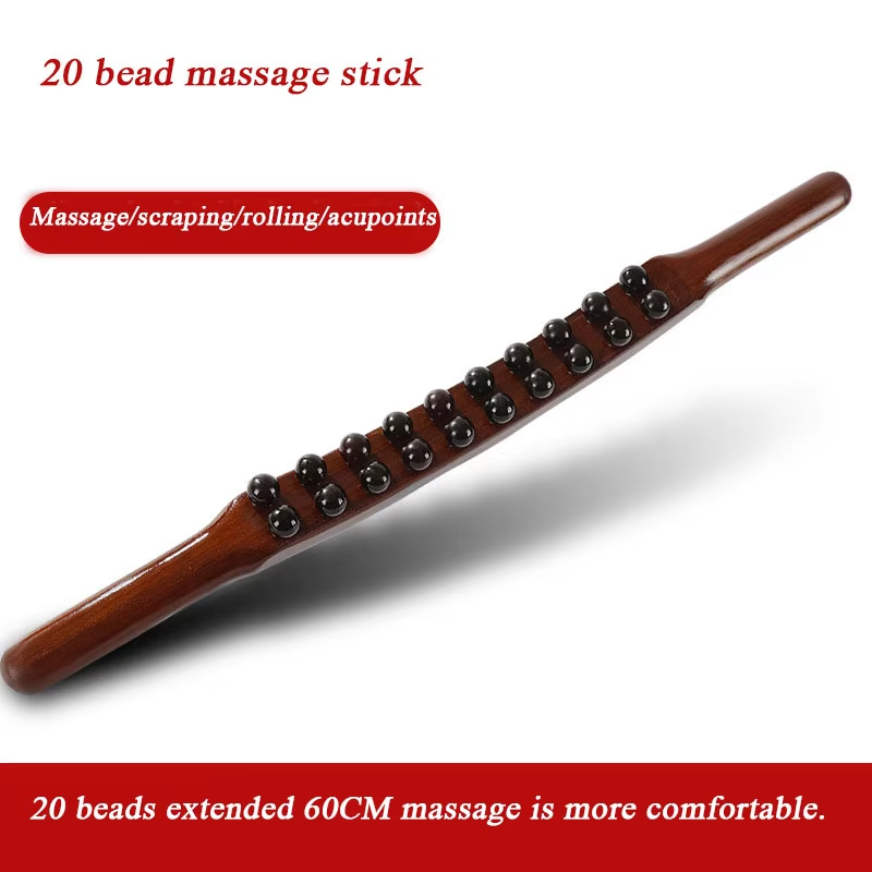 Back Massage Pointing Beechwood Stick