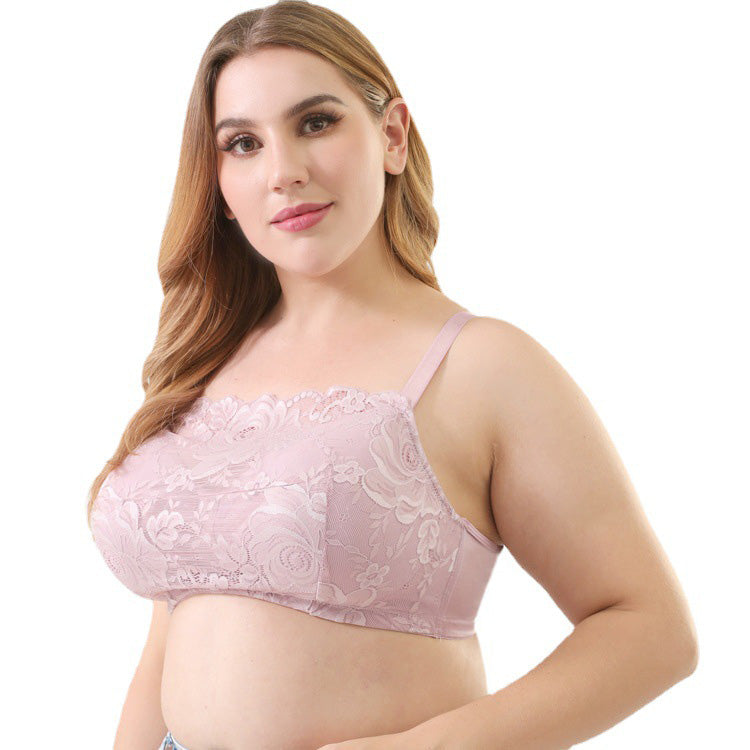 Lace Full Cup Bandeau Bra