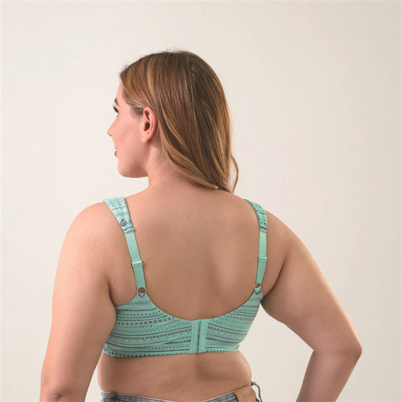 Wide Strap Stress Relief Full Cup Bra