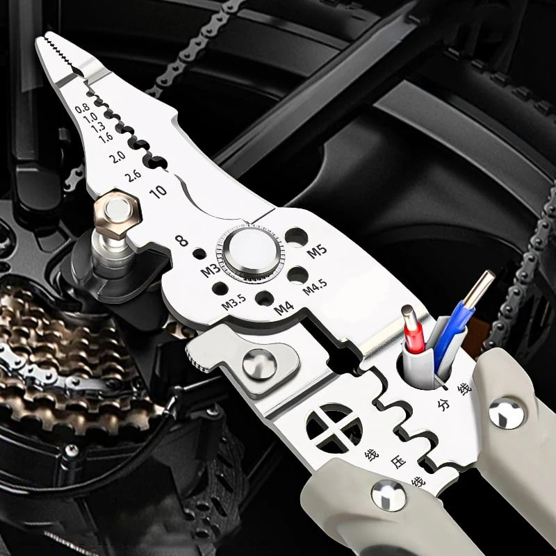 🔥Multifunctional Wire Stripper Crimper Cable Cutter Pliers