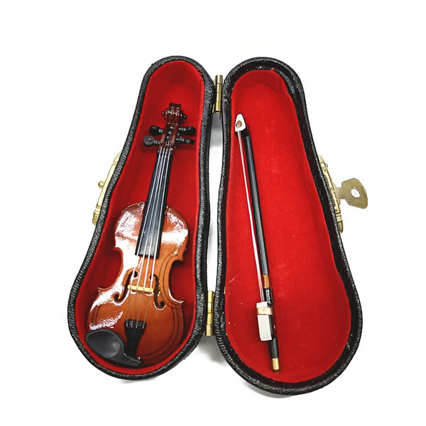 ✨Playable Tiny Violin Figurine