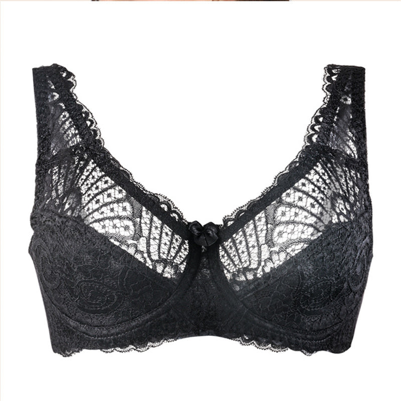 Lace Push Up Plus Size Bra