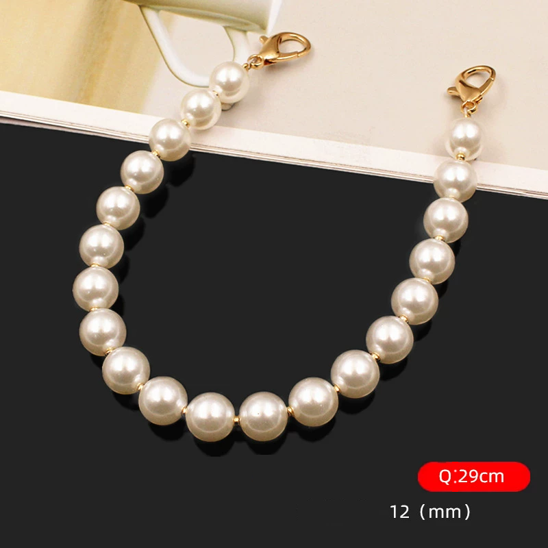 Pearl Chain Strap 8MM Handmade Bag Strap Accessories