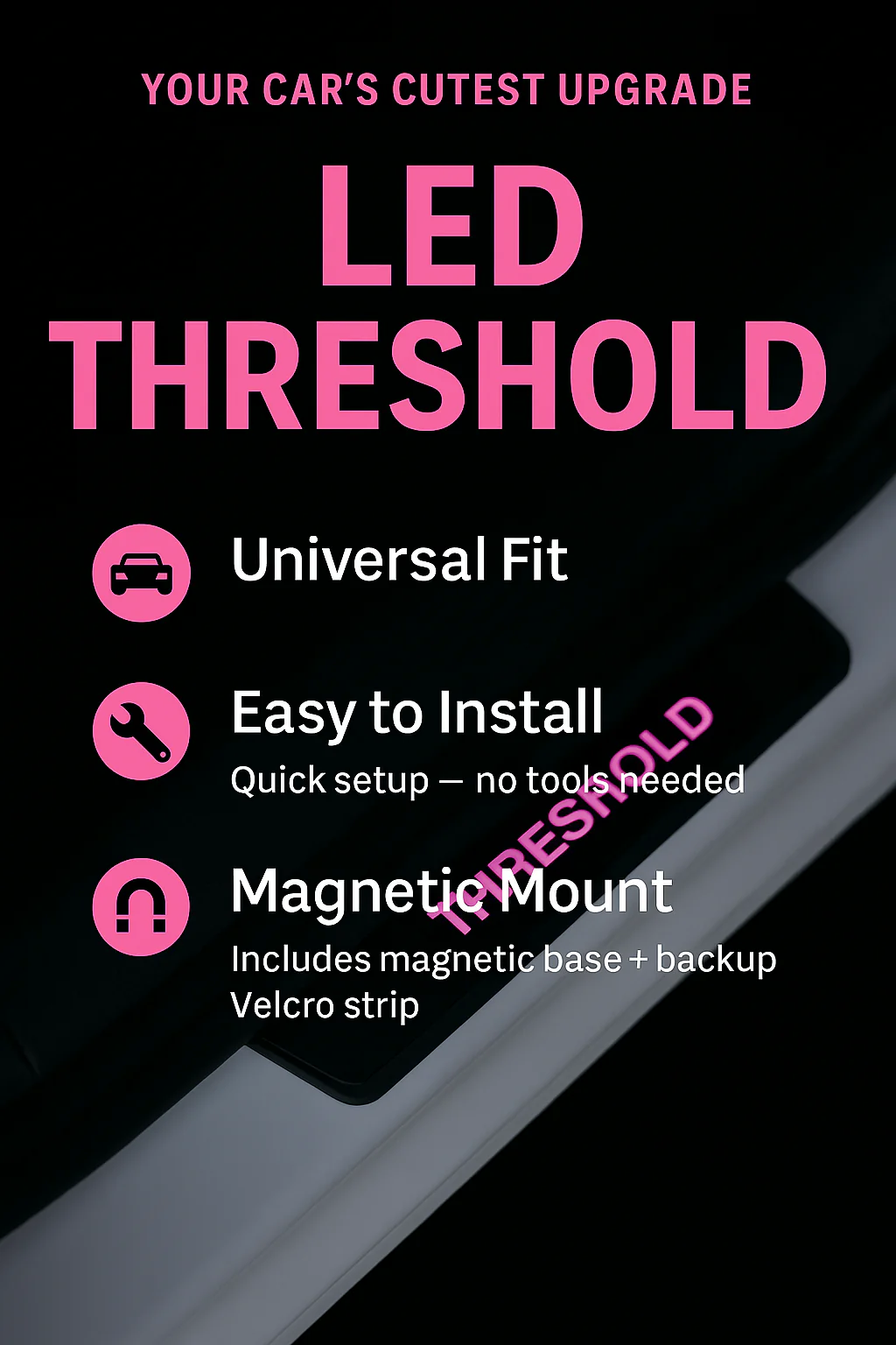 LED car ambient light