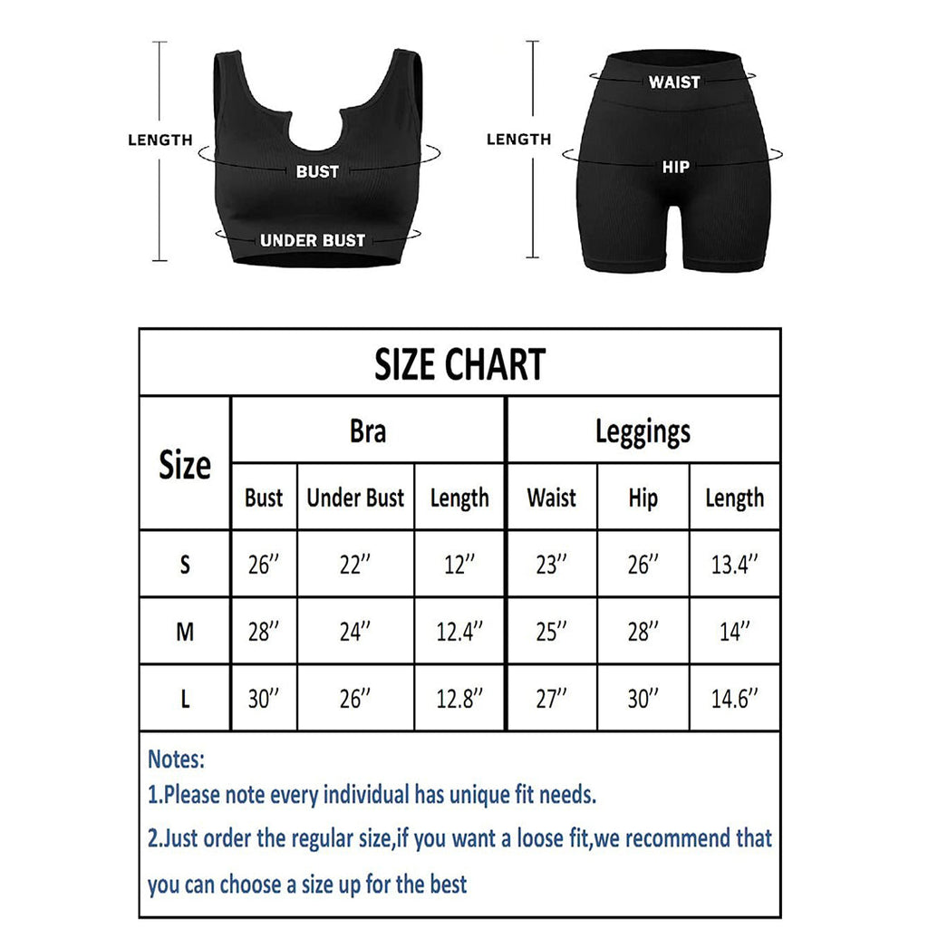 High Waist Running Shorts + Yoga Crop Top Sets(BUY 2 FREE SHIPPING)