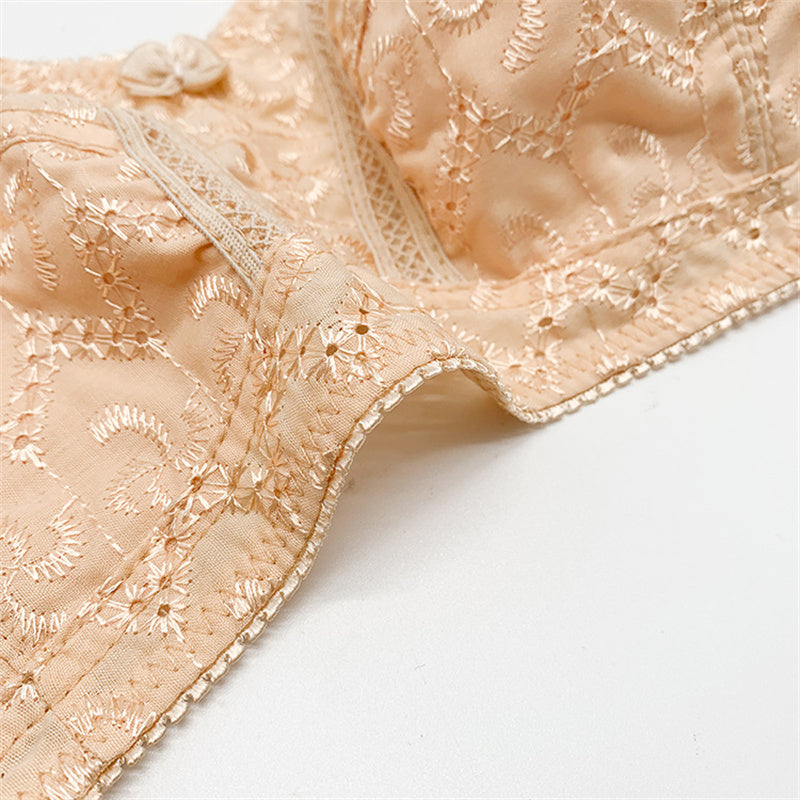 Jacquard Unwired Plus Size Bra