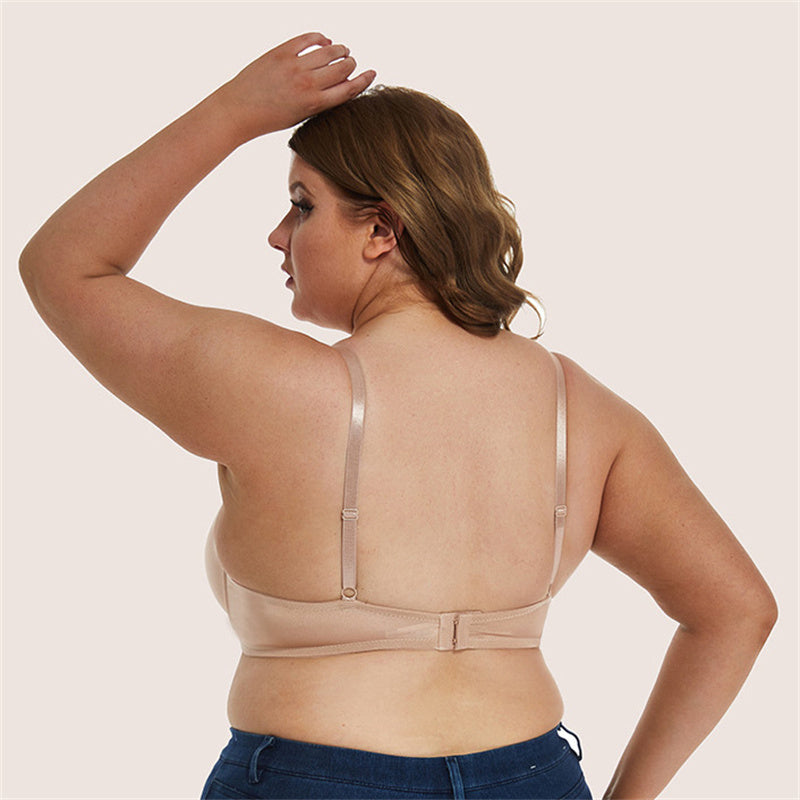Solid Ultra-thin Push up Bra
