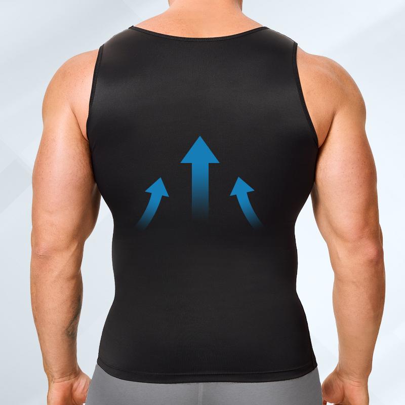Men's tummy tuck vest