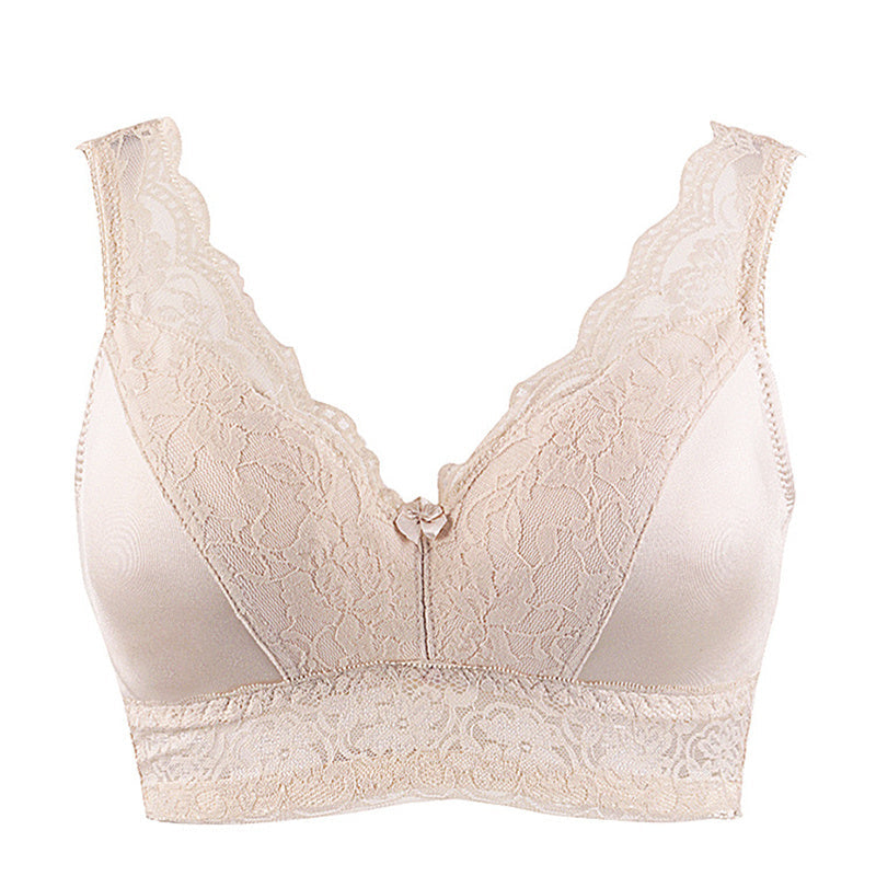 Lace-trimmed Tank Top Bra