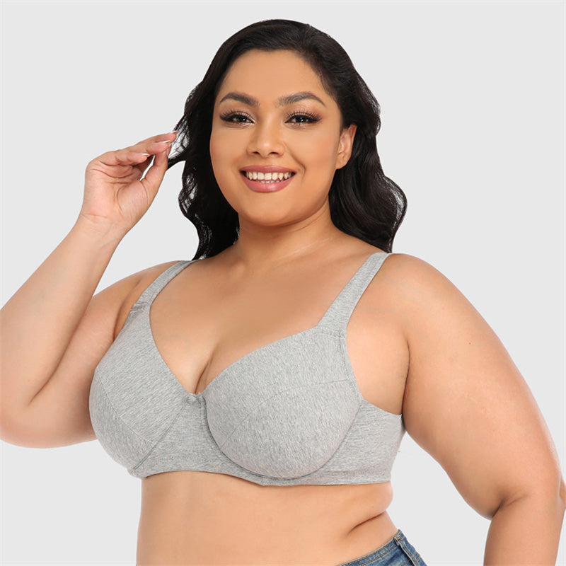 Premium Cotton Wide Strap Bra