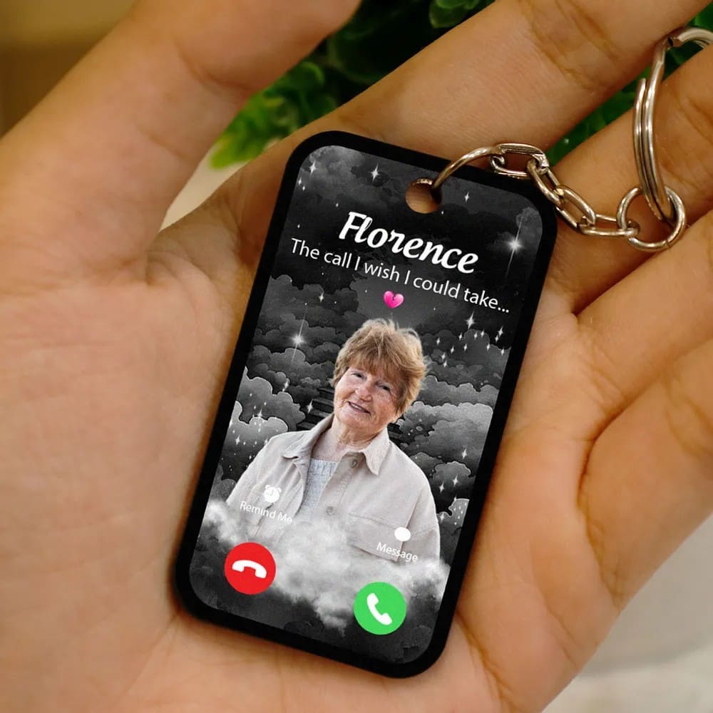 Personalized acrylic keychain