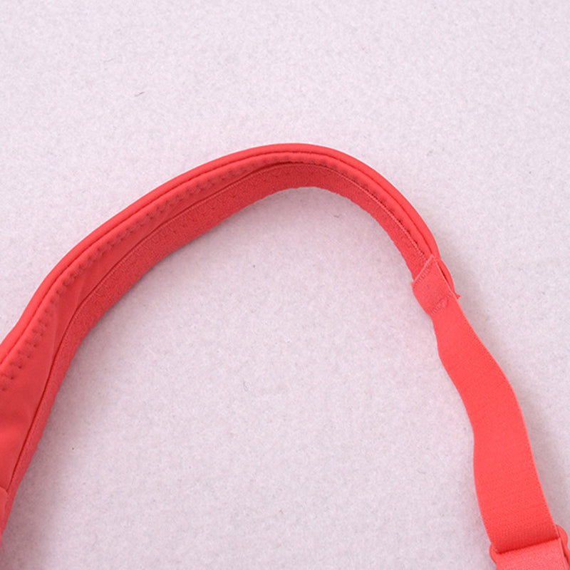 Ultra Thin Wide Strap Solid Bra