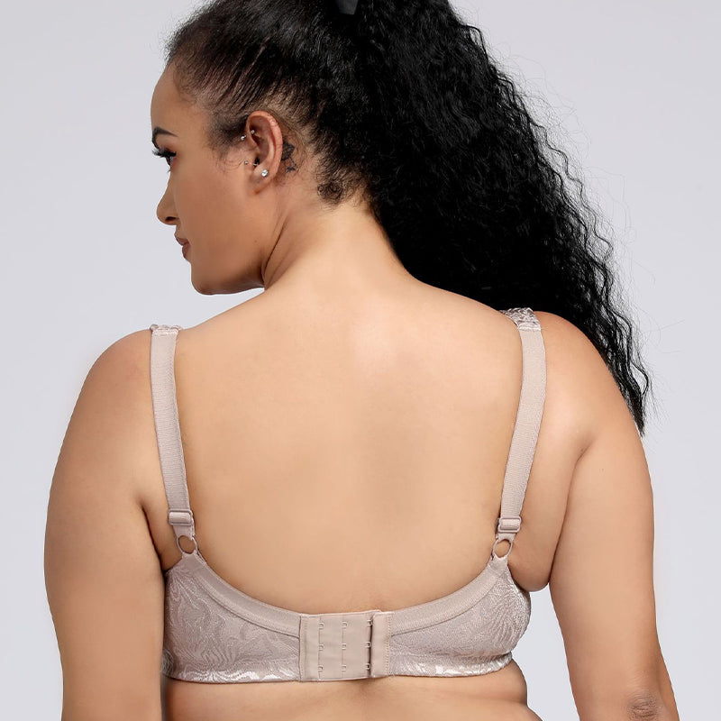 Boutique Embroidered No Underwire Bra