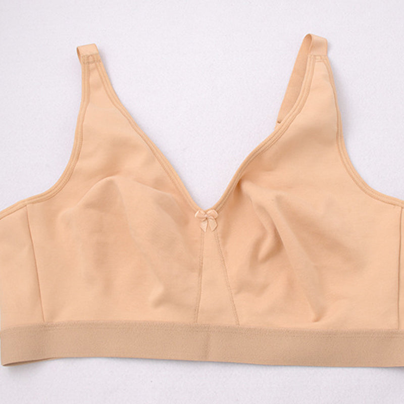 Ultra Thin No Underwire Plus Size Bra